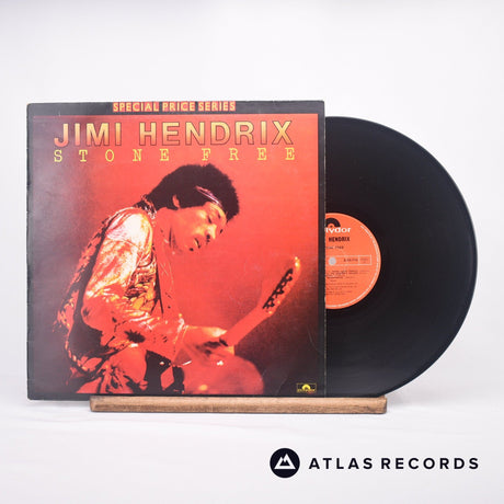 Jimi Hendrix Stone Free LP Vinyl Record - Front Cover & Record