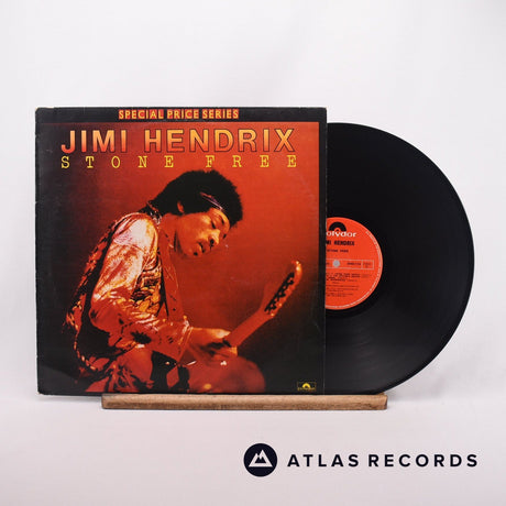 Jimi Hendrix Stone Free LP Vinyl Record - Front Cover & Record