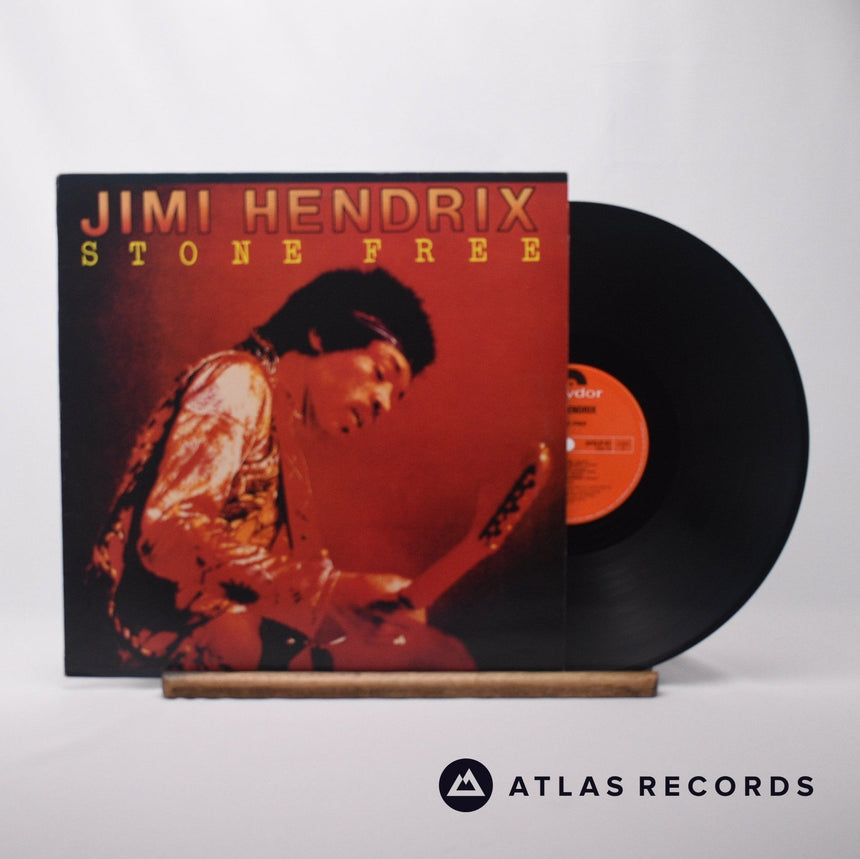 Jimi Hendrix Stone Free LP Vinyl Record - Front Cover & Record