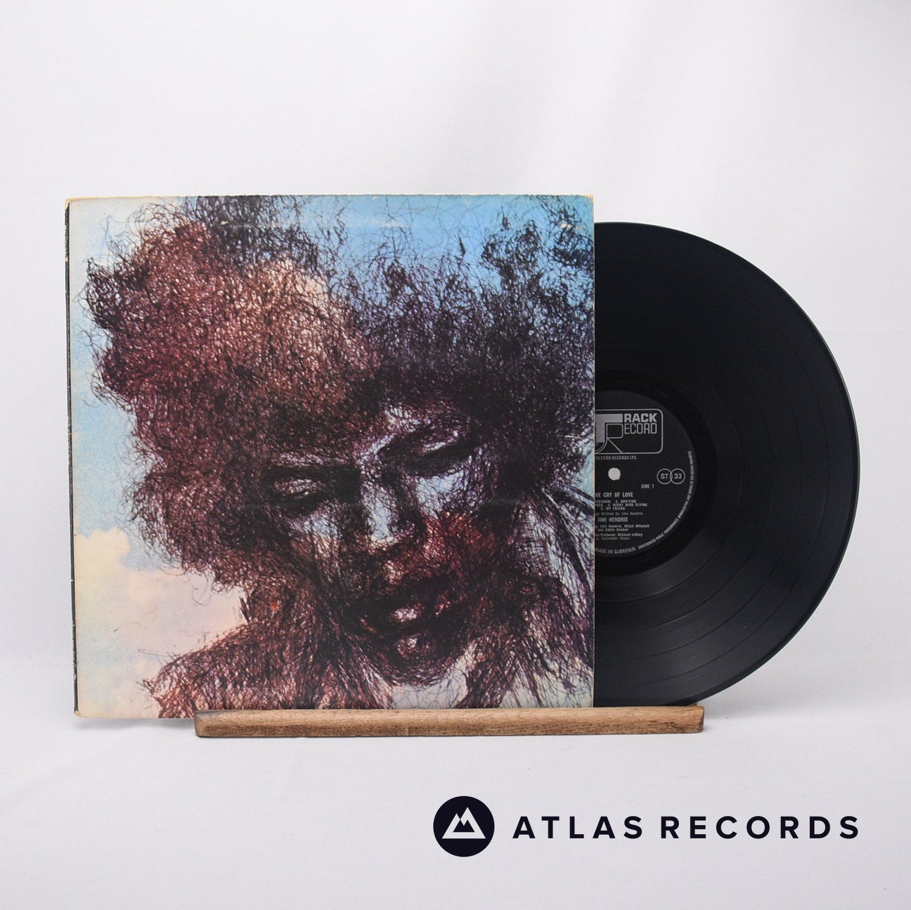 Jimi Hendrix The Cry Of Love LP Vinyl Record - Front Cover & Record