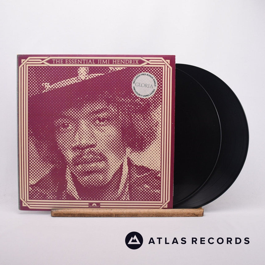 Jimi Hendrix The Essential Jimi Hendrix 2 x LP Vinyl Record - Front Cover & Record