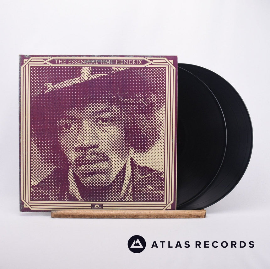 Jimi Hendrix The Essential Jimi Hendrix 2 x LP Vinyl Record - Front Cover & Record