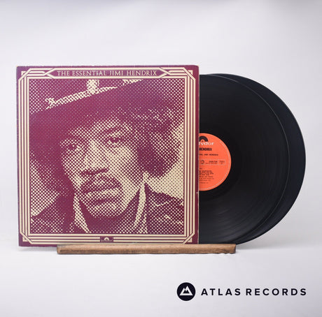 Jimi Hendrix The Essential Jimi Hendrix Double LP Vinyl Record - Front Cover & Record