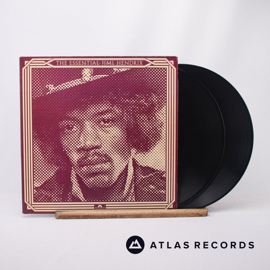 Jimi Hendrix The Essential Jimi Hendrix 2 x LP Vinyl Record - Front Cover & Record