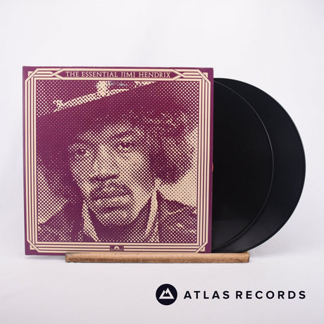Jimi Hendrix The Essential Jimi Hendrix 2 x LP Vinyl Record - Front Cover & Record