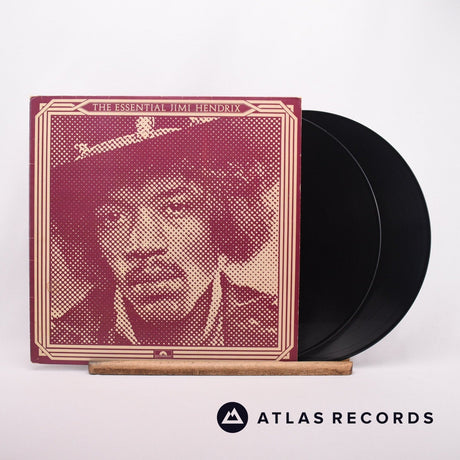 Jimi Hendrix The Essential Jimi Hendrix 2 x LP Vinyl Record - Front Cover & Record