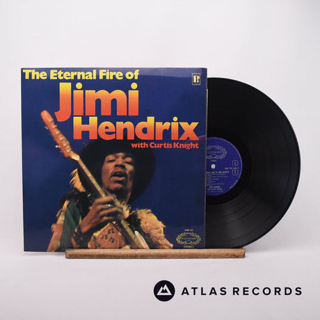 Jimi Hendrix The Eternal Fire Of Jimi Hendrix LP Vinyl Record - Front Cover & Record