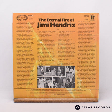 Jimi Hendrix - The Eternal Fire Of Jimi Hendrix - LP Vinyl Record - EX/EX