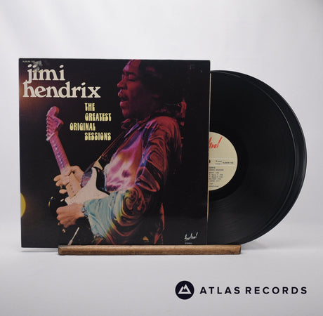 Jimi Hendrix The Greatest Original Sessions Double LP Vinyl Record - Front Cover & Record