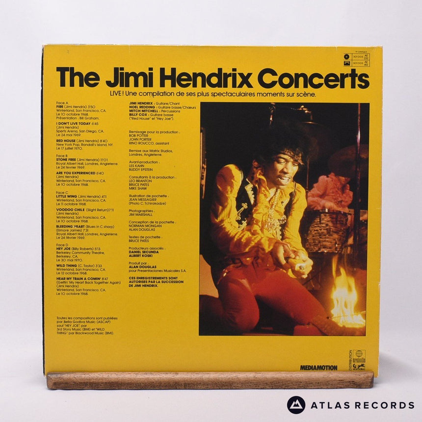 Jimi Hendrix - The Jimi Hendrix Concerts - Double LP Vinyl Record - VG+/VG+