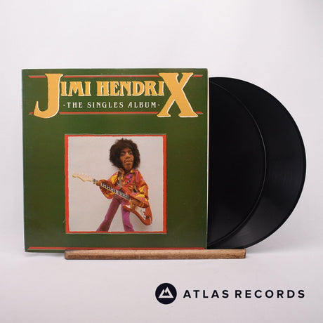 Jimi Hendrix The Singles Album 2 x LP Vinyl Record - Front Cover & Record