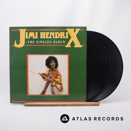 Jimi Hendrix The Singles Album 2 x LP Vinyl Record - Front Cover & Record