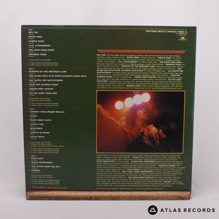 Jimi Hendrix - The Singles Album - Gatefold 2 x LP Vinyl Record - EX/EX