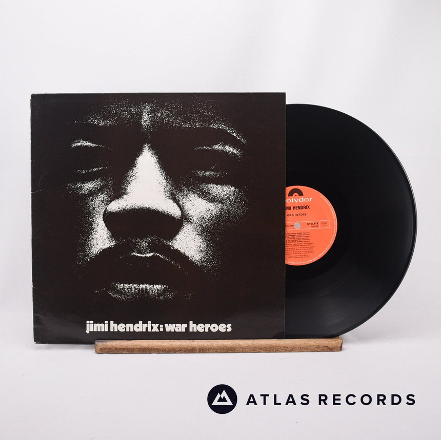 Jimi Hendrix War Heroes LP Vinyl Record - Front Cover & Record