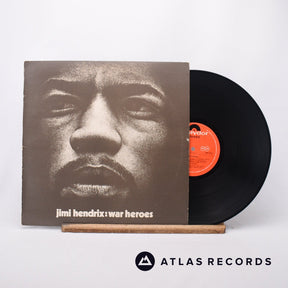 Jimi Hendrix War Heroes LP Vinyl Record - Front Cover & Record