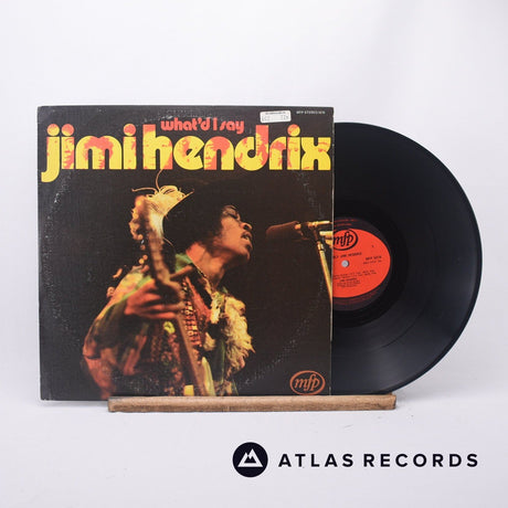 Jimi Hendrix What'd I Say LP Vinyl Record - Front Cover & Record