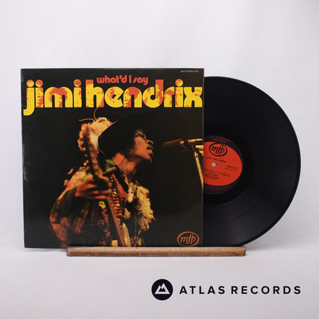 Jimi Hendrix What'd I Say LP Vinyl Record - Front Cover & Record