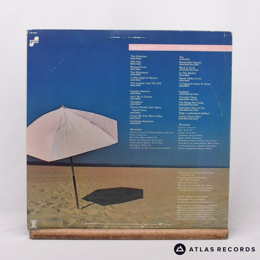 Jimmy Buffett - Before The Salt - Us 2 x LP Vinyl Record - VG+/EX