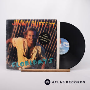Jimmy Buffett Floridays LP Vinyl Record - Front Cover & Record
