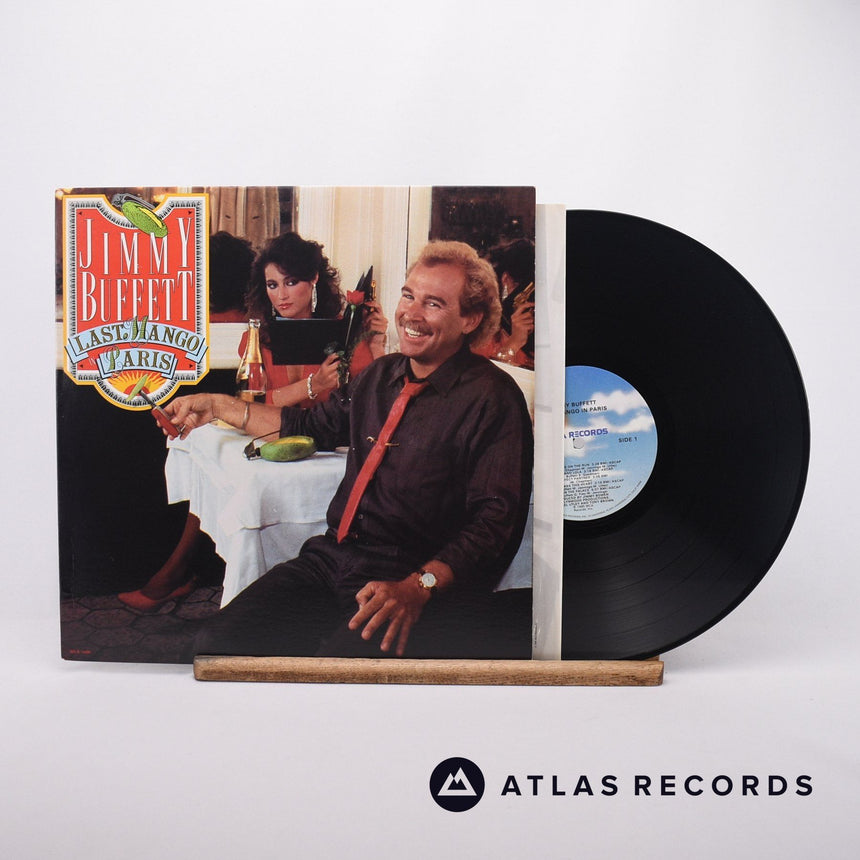 Jimmy Buffett Last Mango In Paris LP Vinyl Record - Front Cover & Record