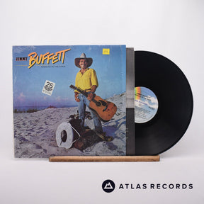 Jimmy Buffett Riddles In The Sand LP Vinyl Record - Front Cover & Record