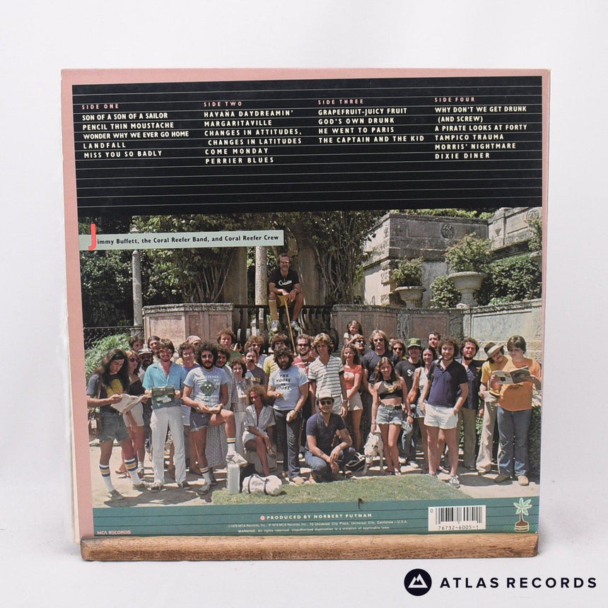 Jimmy Buffett - "You Had To Be There" - Recorded Live - 2 x LP Vinyl Record