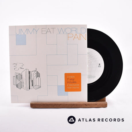 Jimmy Eat World Pain 7" Vinyl Record - Front Cover & Record
