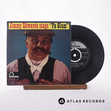 Jimmy Edwards Sings "Pa Glum" 7" Vinyl Record - Front Cover & Record