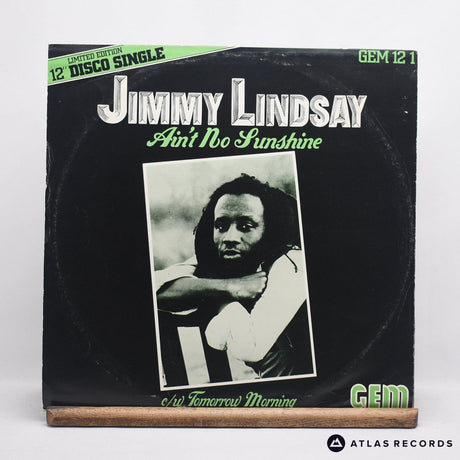 Jimmy Lindsay - Ain't No Sunshine / Tomorrow Morning - 12" Vinyl Record - VG+/EX