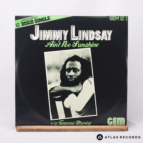Jimmy Lindsay - Ain't No Sunshine / Tomorrow Morning - 12" Vinyl Record - VG+/EX