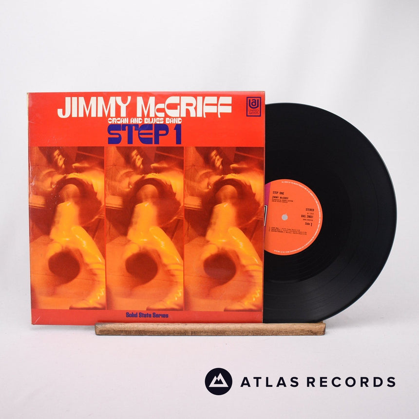 Jimmy McGriff Organ And Blues Band Step One LP Vinyl Record - Front Cover & Record