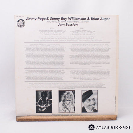 Jimmy Page - Jam Session - LP Vinyl Record - EX/EX