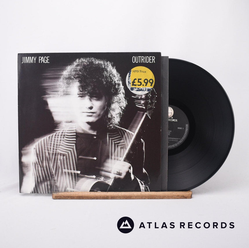 Jimmy Page Outrider LP Vinyl Record - Front Cover & Record