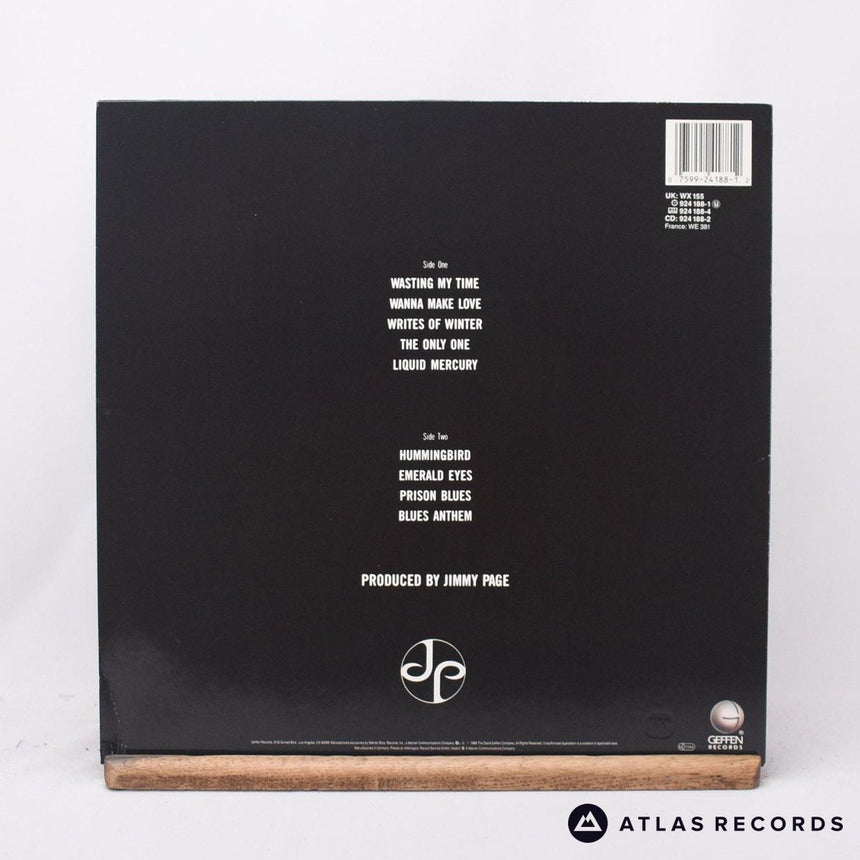 Jimmy Page - Outrider - LP Vinyl Record - EX/EX