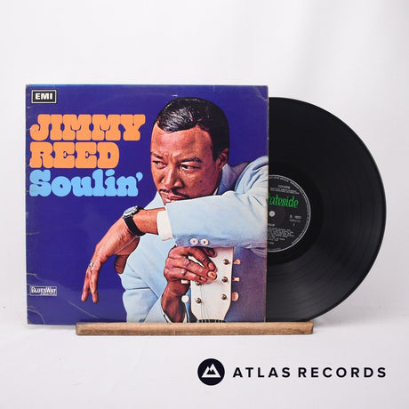 Jimmy Reed Soulin' LP Vinyl Record - Front Cover & Record