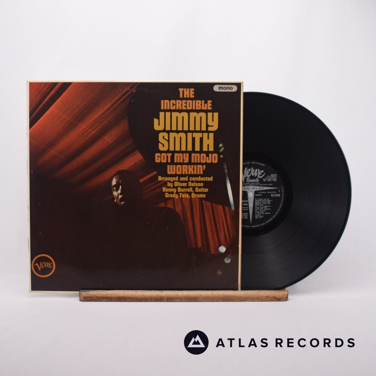 Jimmy Smith Got My Mojo Workin' LP Vinyl Record - Front Cover & Record