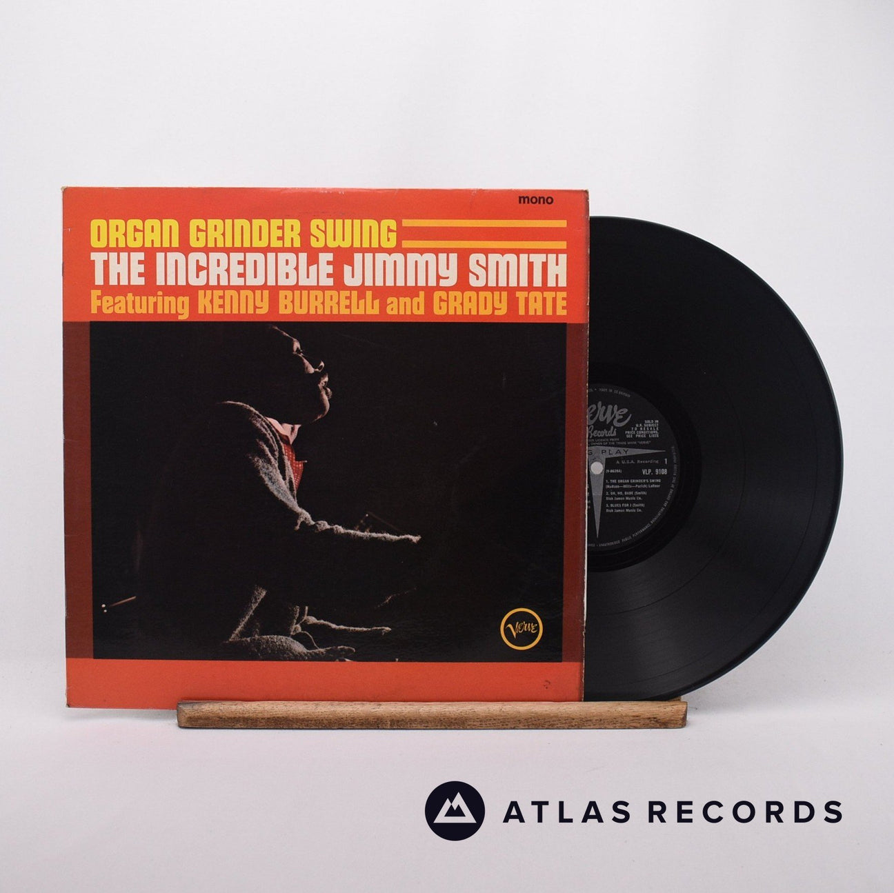 Jimmy Smith Organ Grinder Swing LP Vinyl Record - Front Cover & Record