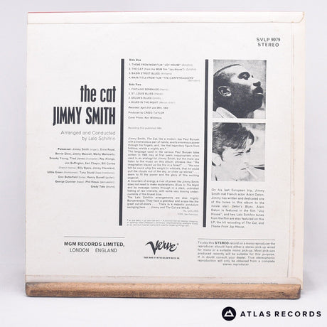 Jimmy Smith - The Cat - LP Vinyl Record - EX/VG+