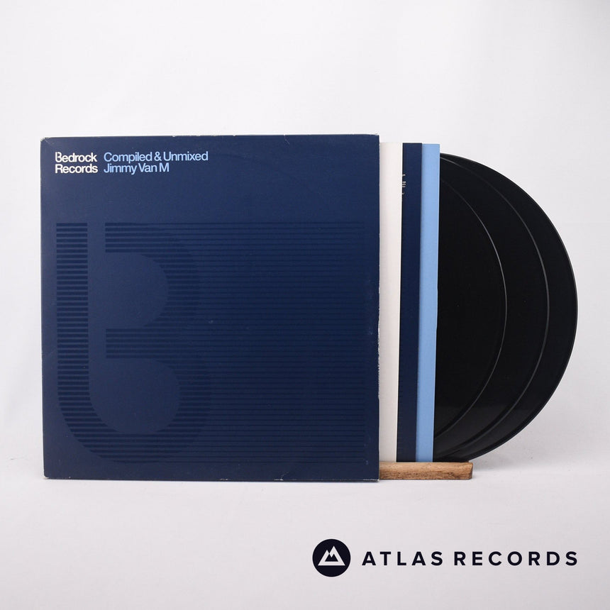 Jimmy Van M Bedrock: Compiled & Unmixed By Jimmy Van M 3 x LP Vinyl Record - Front Cover & Record