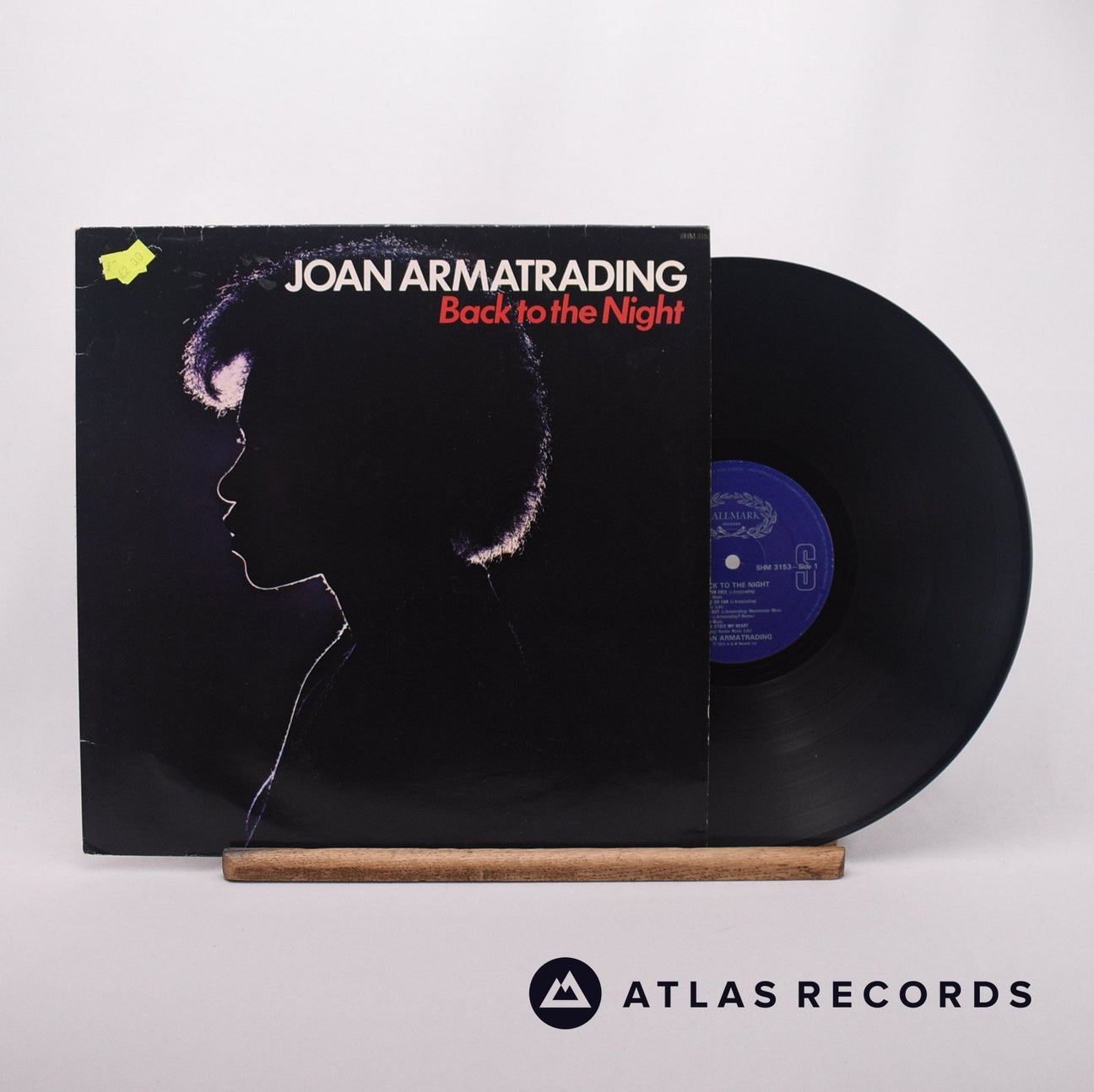 Joan Armatrading Back To The Night LP Vinyl Record - Front Cover & Record
