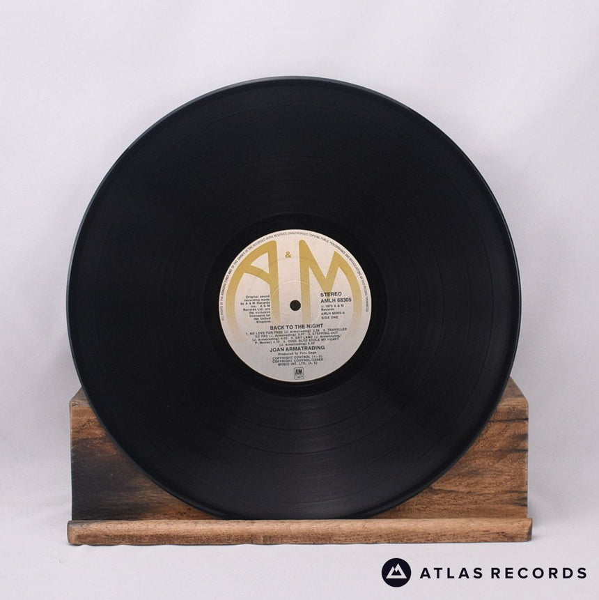 Joan Armatrading - Back To The Night - LP Vinyl Record - VG+/VG+