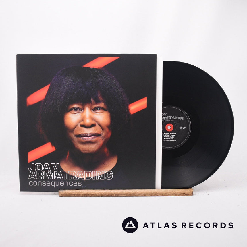 Joan Armatrading Consequences LP Vinyl Record - Front Cover & Record
