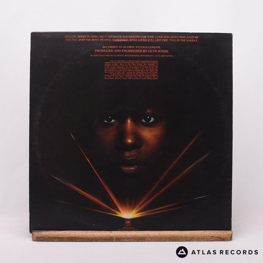 Joan Armatrading - Joan Armatrading - Lyric Sheet LP Vinyl Record - VG+/VG+