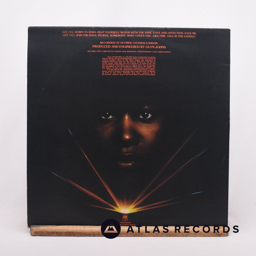 Joan Armatrading - Joan Armatrading - Lyric Sheet LP Vinyl Record - VG+/EX