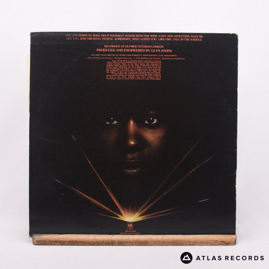 Joan Armatrading - Joan Armatrading - Lyric Sheet LP Vinyl Record - VG+/VG+