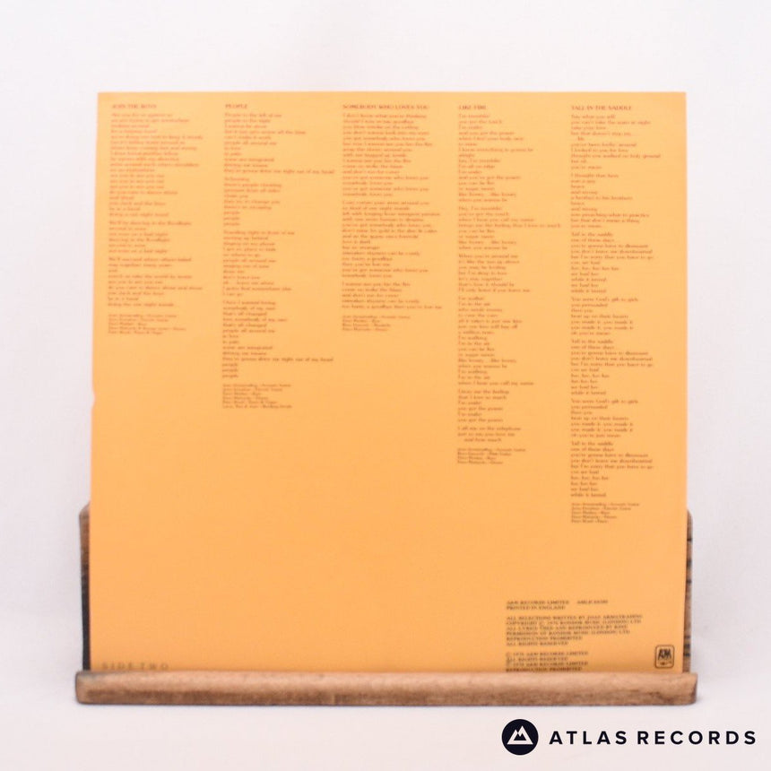 Joan Armatrading - Joan Armatrading - Lyric Sheet LP Vinyl Record - VG+/VG+