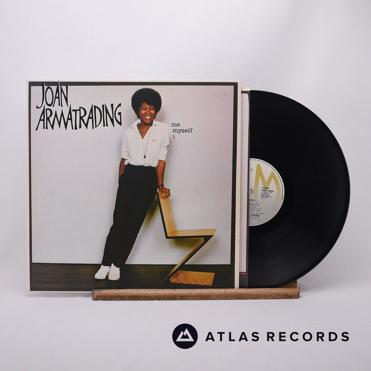 Joan Armatrading Me Myself I LP Vinyl Record - Front Cover & Record