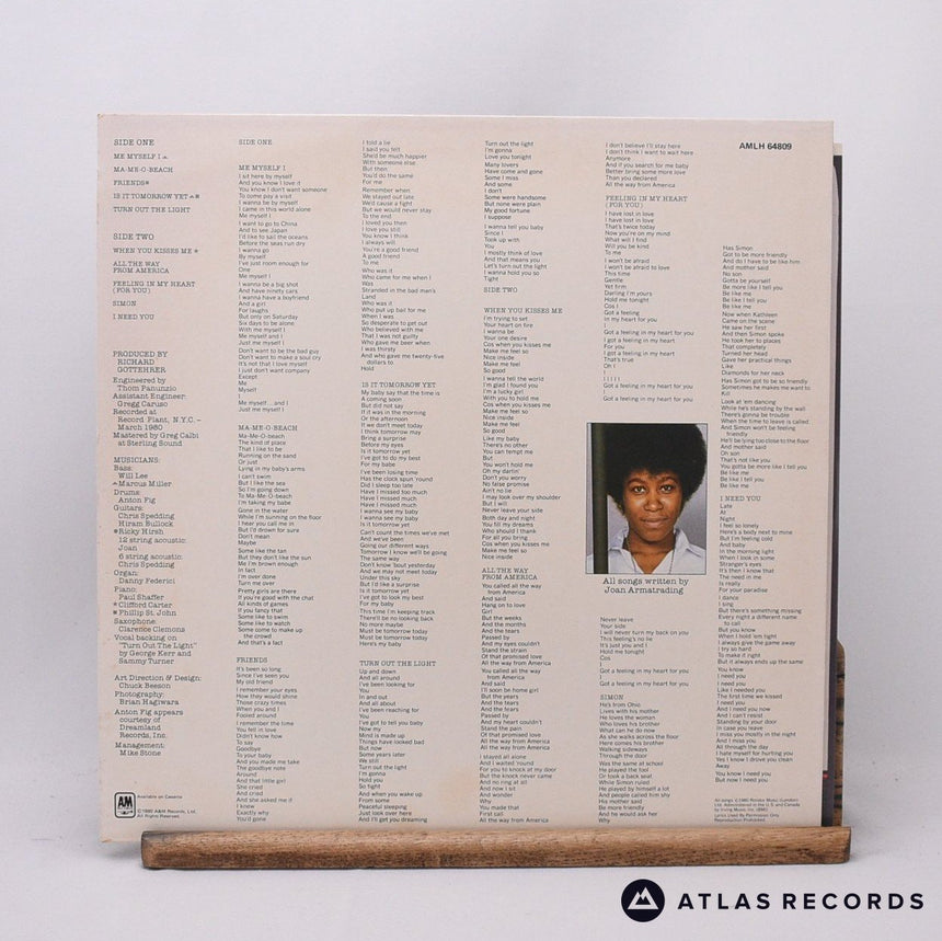 Joan Armatrading - Me Myself I - LP Vinyl Record - EX/EX