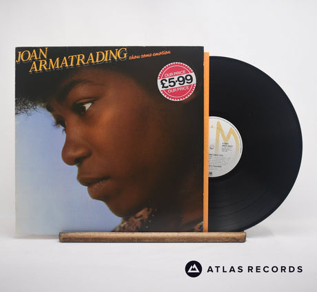 Joan Armatrading Show Some Emotion LP Vinyl Record - Front Cover & Record