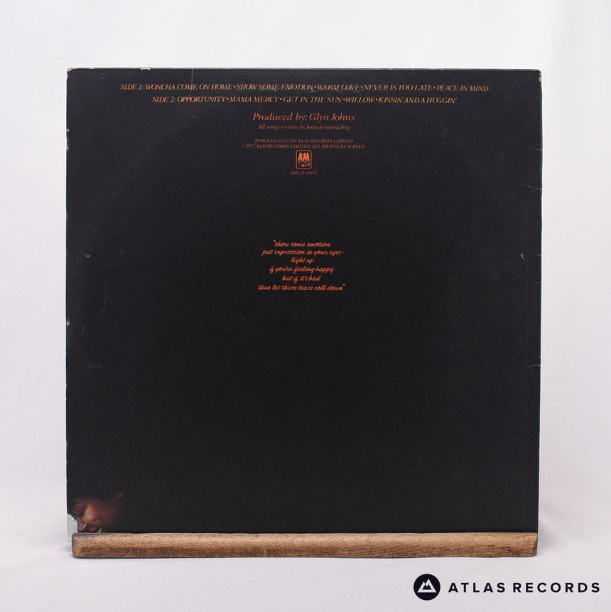 Joan Armatrading - Show Some Emotion - LP Vinyl Record - VG+/VG+